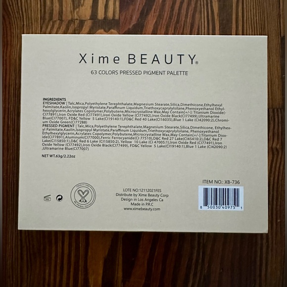 NEW! Xime Beauty Goddess Eyeshadow Palette - Picture 5 of 8
